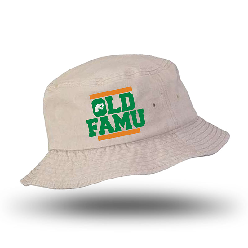 Old Famu Bucket hat  (Khaki)